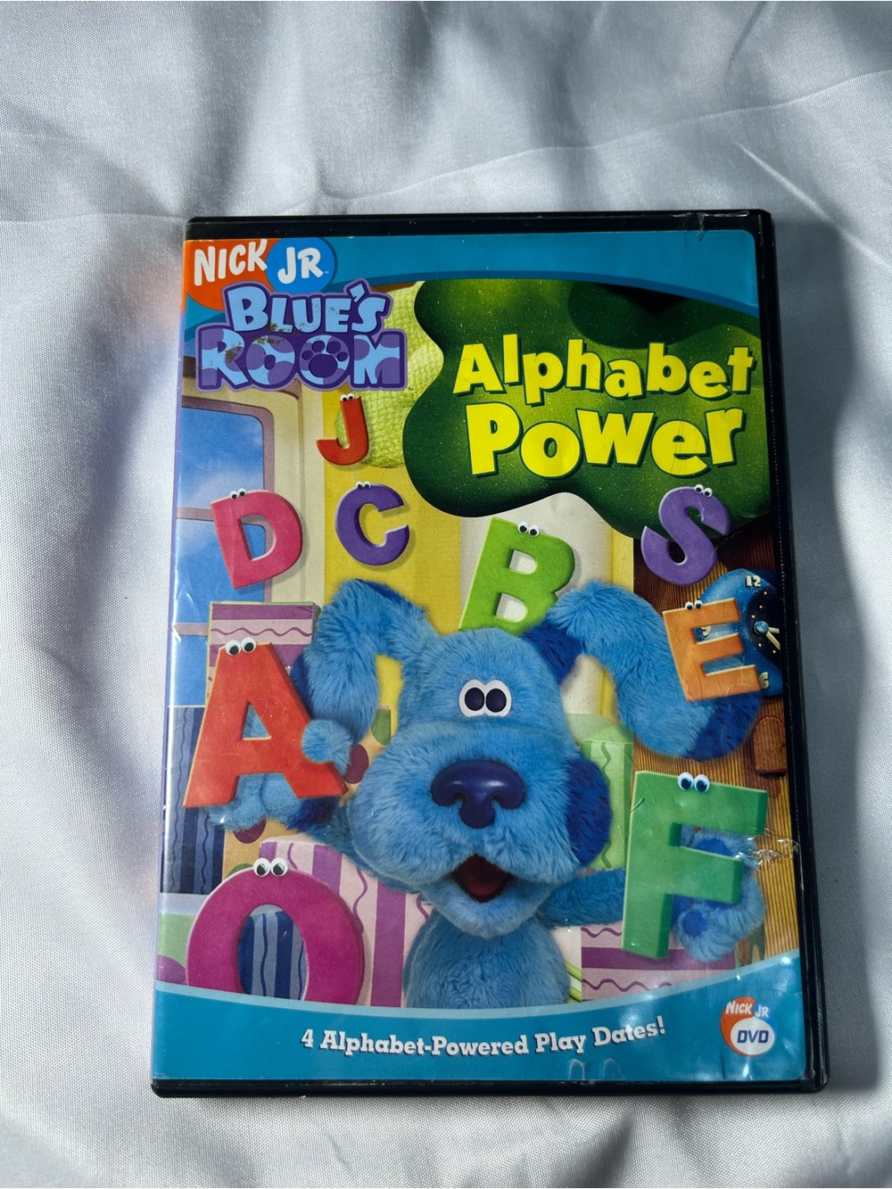 Vintage Blue’s Clues Blue’s Room Alphabet Power DVD 2005 Nick Jr. OOP